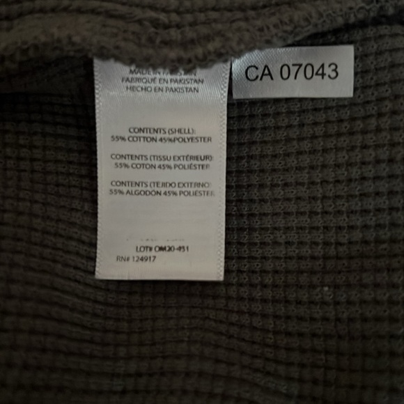 EUC Men’s L Grey Onia Waffleweave Joggers - Picture 7 of 8